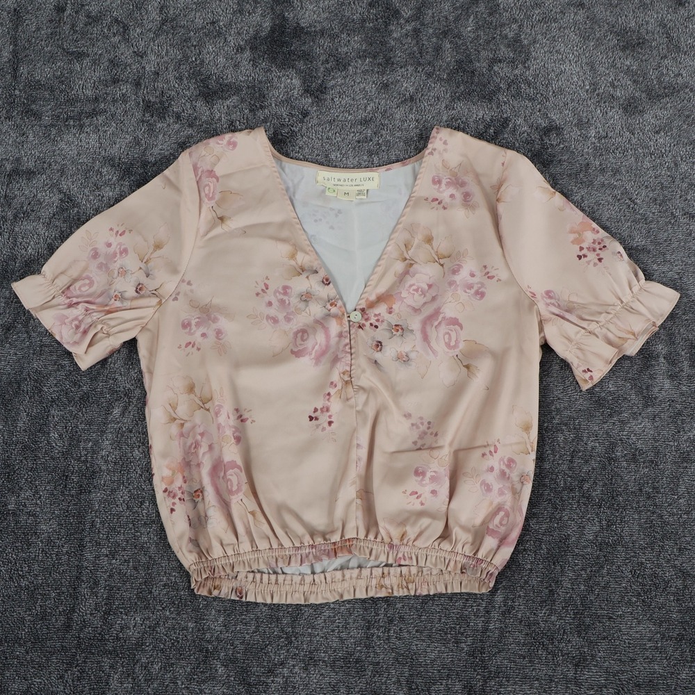 Saltwater‎ Luxe Top Womens M Pink